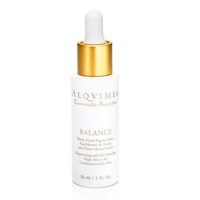 BALANCE, Sérum Facial Regenerador y Equilibrante de Noche para Pieles Mixtas/Grasas